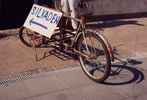 Silkaden 1 - 1990. -  Tilbage til historie.  Foto: Randi Kornerup-Bang