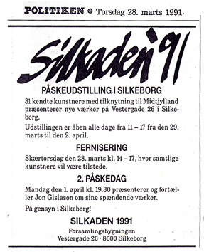 Silkaden 1991 - Tryk for at gå videre.